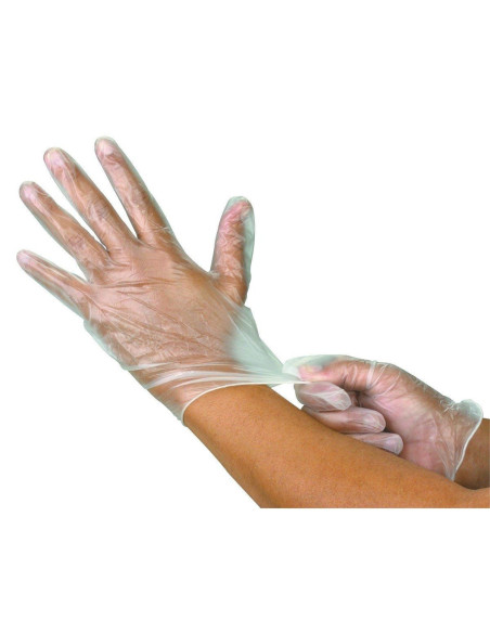 Manusi vinil transparente pudrate