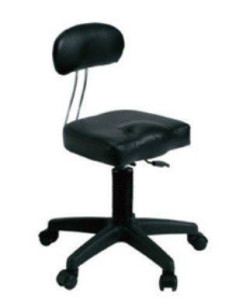 Scaun cosmetica cu spatar ergonomic - Lucky 2