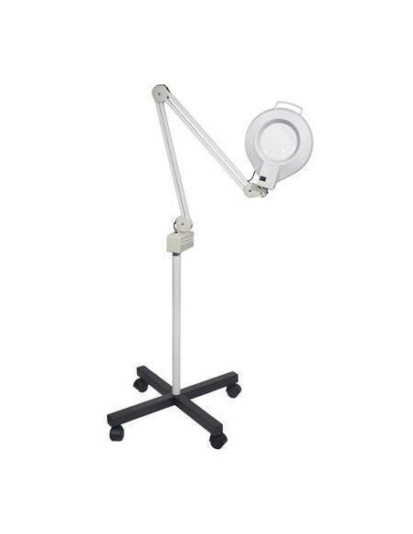 Lupa cosmetica cu picior si lumina rece