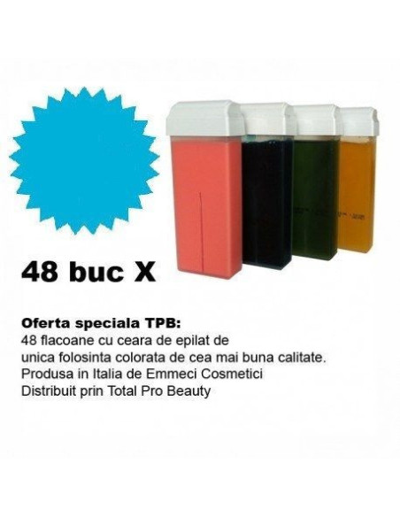 Set 48 Cartușe Ceară Colorată – Epilare Eficientă și Delicată