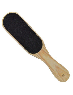 Pilă pentru călcâie din lemn 30 cm – exfoliere eficientă și confort profesional