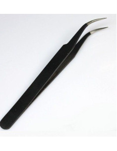 Penseta extensii gene curbata 11,5cm 2