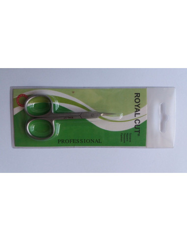 Forfecuță cuticule Royal Cut mată 3,5” – vârf curbat, oțel inoxidabil