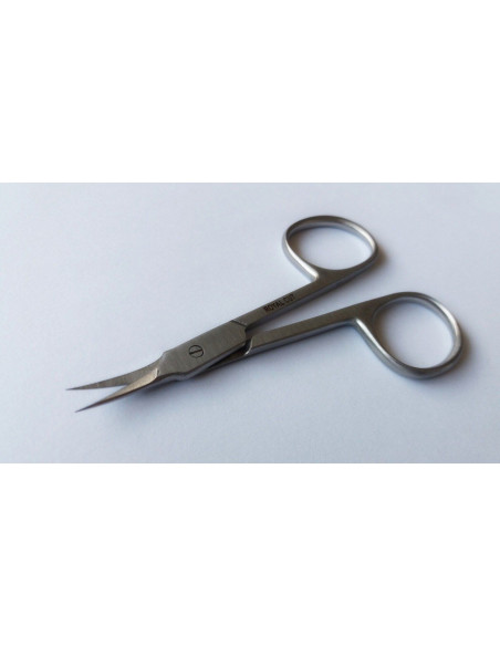 Forfecuță cuticule Royal Cut mată 3,5” – vârf curbat, oțel inoxidabil