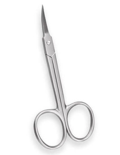 Forfecuță cuticule Royal Cut mată 3,5” – vârf curbat, oțel inoxidabil