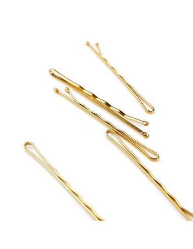 Agrafe de păr aurii profesionale – Set 60 bucăți