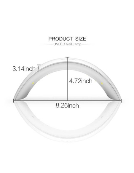 Lampa Unghii UV LED 24W Sun