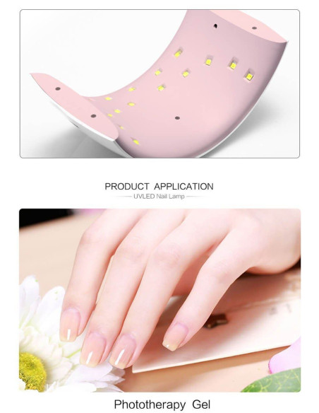 Lampa Unghii UV LED 24W Sun