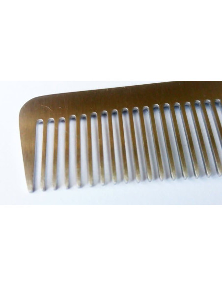 Pieptene frizerie din metal – 175mm sterilizabil și rezistent