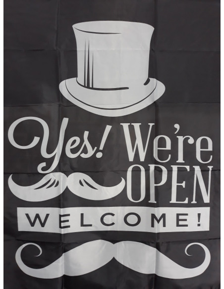 Pelerina de tuns Welcome – impermeabila, cu snur și arici, 138×150 cm