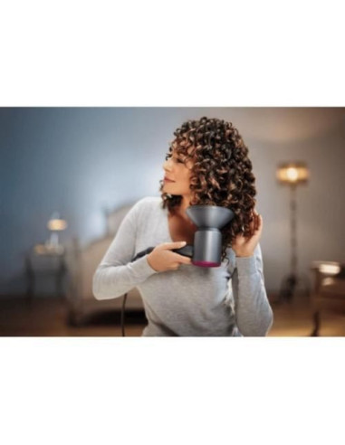 Uscător Dyson Supersonic HD01 Fuchsia – profesional, rapid, cu motor digital V9