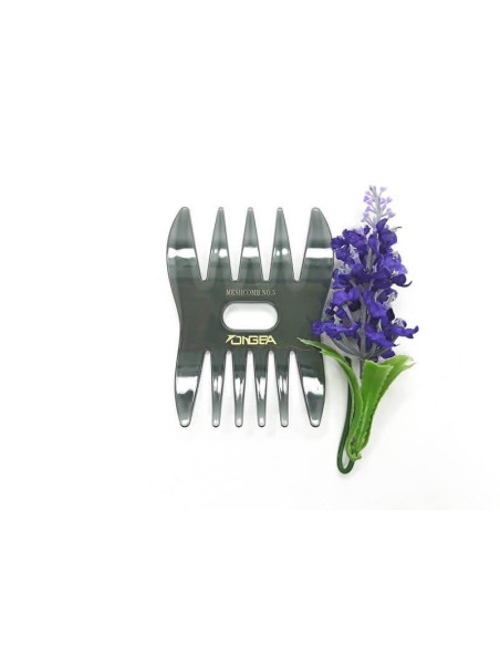 Pieptene Barber cu dinți rari – 5 lati + 5 înguști