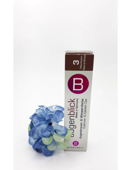 Vopsea gene si sprancene Berrywell 3.0 – Maro Natural, 15ml