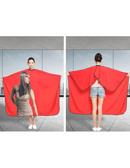 Pelerină de tuns textil – 120×130 cm