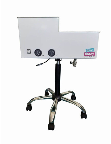 Decantor ceara cu picior si robinet de scurgere