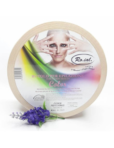 Rola hârtie epilat neagra 90m – celuloză groasă, culoare portocaliu pal
