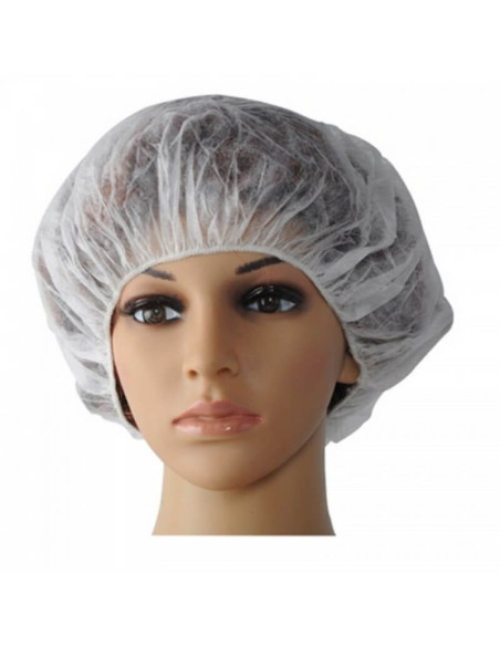 Bonete cosmetice de unică folosință cu elastic – Set 100 buc