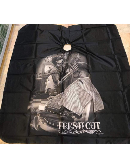 Pelerină Tuns Clasică Antistatică – 160x140 cm, Clips