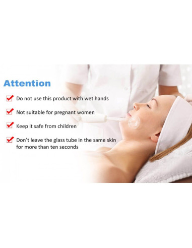 Electroderm Portabil pentru Tratamente Cosmetice cu 4 Capete