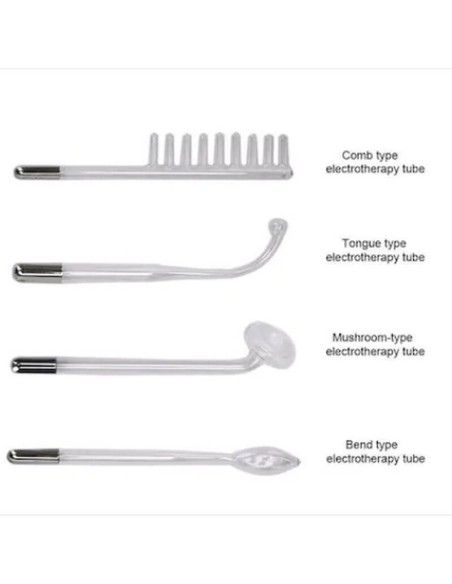 Electroderm Portabil pentru Tratamente Cosmetice cu 4 Capete