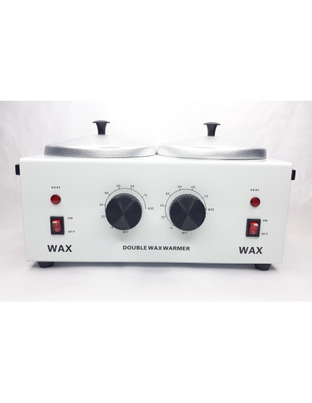 Încălzitor de ceară Dany cu termostat dublu – 2 recipiente de 400 ml