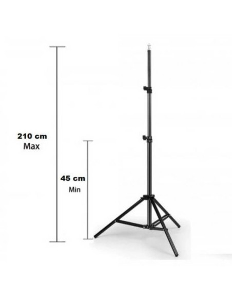 Lampa circulara LED cu trepied