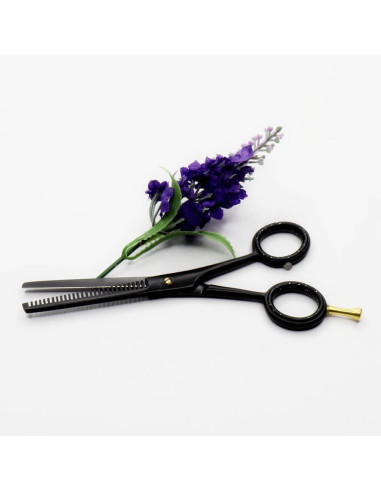 Foarfecă de filat Black nr. 5.5” – ergonomică, profesională, design inspirat din ocean