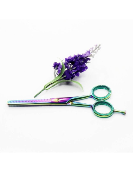 Foarfecă de filat Cameleon nr. 5.5” – ergonomică, profesională, design inspirat din ocean