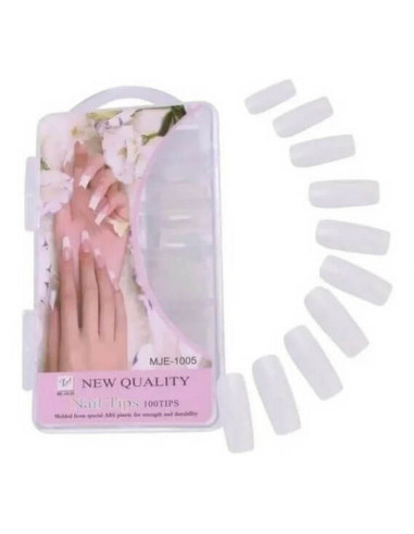 Tipsuri Unghii False French Natur 100buc