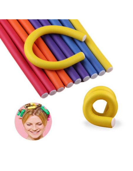 Bigudiuri Flexibile Cauciucate 10mm