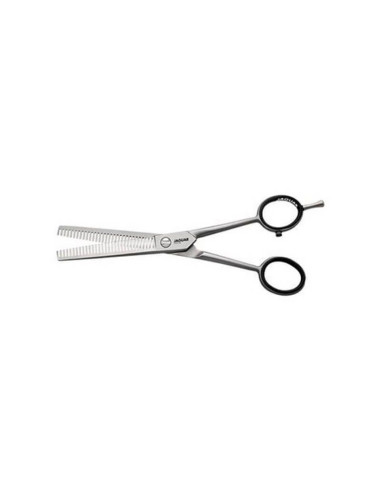 Jaguar Satin 6.0” – foarfecă de filat dublă, 30/30 dinți, profesională