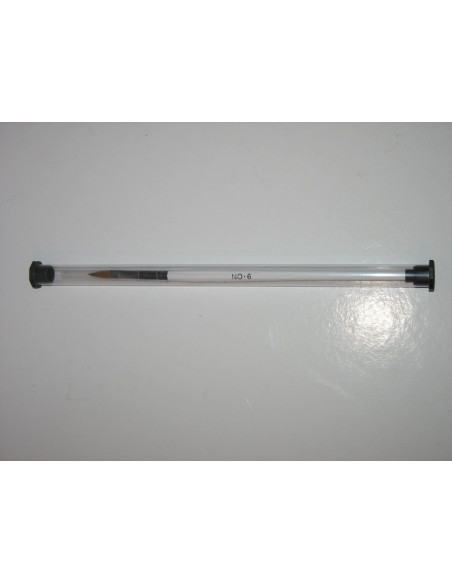 Pensulă acryl nr. 6 – păr natural, aplicare medie și finisaj profesional