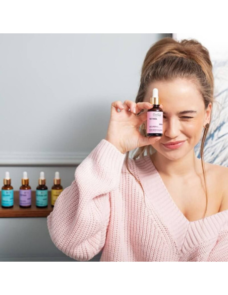 Ser Anti-Rid pentru Fata si Decolteu Delia Cosmetics, cu Retinol, 30 ml