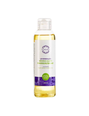 Ulei de masaj Yamuna cu lavandă – relaxare naturală și îngrijire profesională pentru pielea sensibilă 250ml Ulei de masaj Yamuna cu lavandă – relaxare naturală și îngrijire profesională pentru pielea sensibilă 250ml