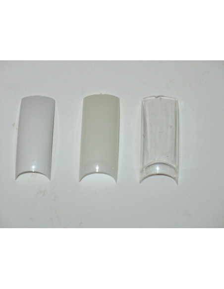 Set 500 unghii false culoarea unghiei – 10 mărimi, ambalaj la cutie, ideal pentru manichiură French