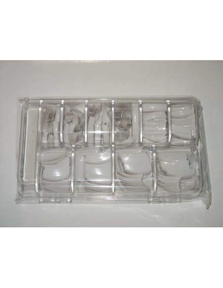Tipsuri Unghii False French Transparente 500buc