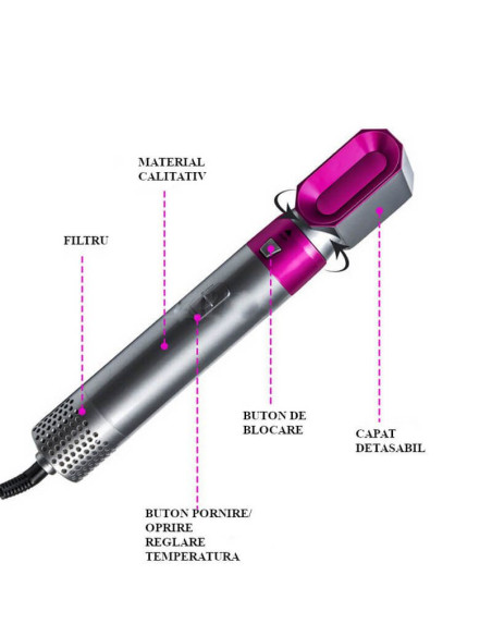 Aparat de coafat Multistyler 5in1