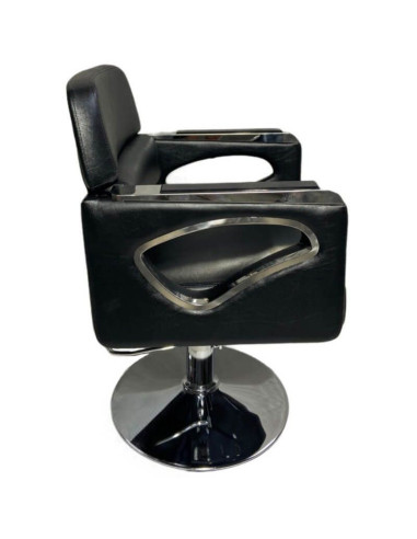 Scaun coafură și frizerie B-84 – design robust cu reglaj hidraulic