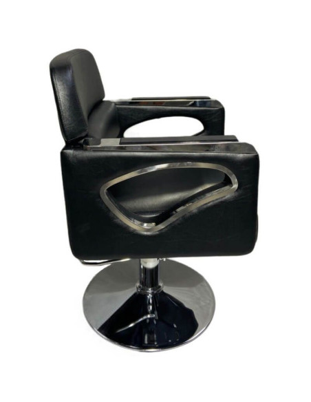 Scaun coafură și frizerie B-84 – design robust cu reglaj hidraulic