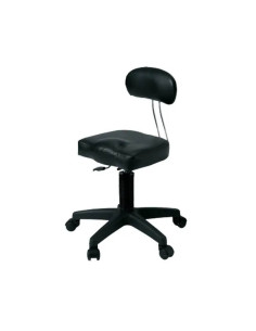 Scaun cosmetica cu spatar ergonomic - Lucky