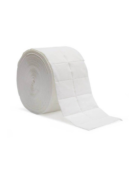 Șervețele manichiură celuloză 8 straturi, rolă 500 buc, 4x5 cm – consumabile salon profesional