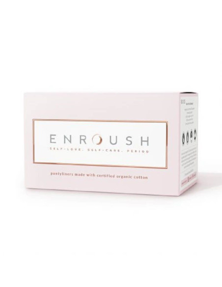 Absorbante zilnice Bumbac Organic, 24 buc Enroush