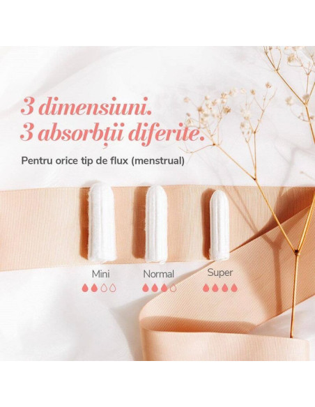 Tampoane Organice Super 16 bucati