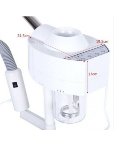 Lampa cu lupă și vapozon Maestro – tratamente faciale cu ozon și iluminare LED