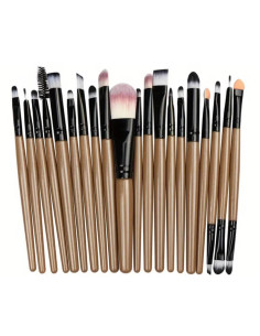 Set 20 Pensule Machiaj Coffee