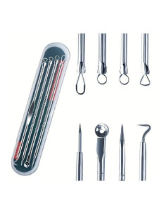 Set 4 extractoare comedoane – igienă și precizie profesională