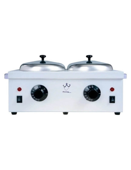 Decantor ceară profesional 6L cu termostat dublu – topire continuă, filtrare pură, ideal pentru saloane