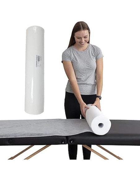 Rola hârtie pat 80m x 60cm – 2 straturi celuloză, pretăiată, fabricată în România