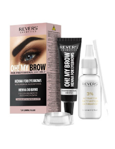 Vopsea sprancene Henna Negru 1.0, Revers 30ml