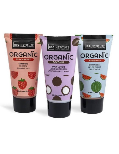 Set 3 produse ingrijire corporala Organic, IDC Institute